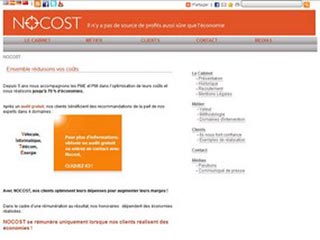 Nocost, cabinet d'expert en optimisation de coûts