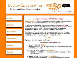 École de Hockey - HockeyIntense.ca - Québec