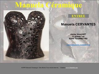 Manuela Céramique, créations en faïence, grès ou porcelaine