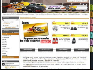 ADN-Auto : Vente son, tuning, carosserie, jantes