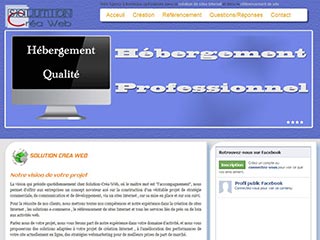 Solution Créa Web, création et référencement de site à bordeaux 33