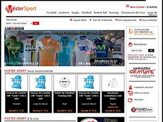 Mister Sport : Maillot Football, Rugby, Cyclisme, etc