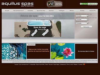 Aquilus spas, spécialiste en vente de spa 