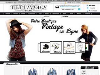 Tilt Vintage : Boutique en ligne de Vintage