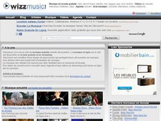 Wizzmusic, musique en écoute gratuite