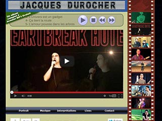 Jacques Durocher : Chansons pop rock en français, MP3 gratuit et vidéo