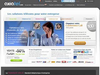 Axiatel, spécialiste dans la vente de solutions télécoms