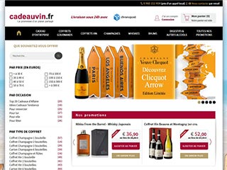 Cadeau vin le site coffret champagne 