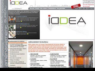 Iddea, aménagement de bureau