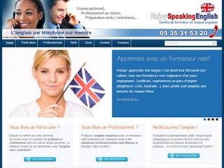 Formation d’anglais par téléphone sur mesure