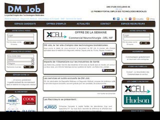DM Job : Recrutement et offres d'emploi Biomédical