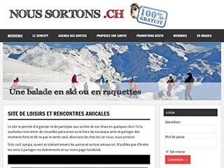 Noussortons.ch : Partagez vos sorties entre amis