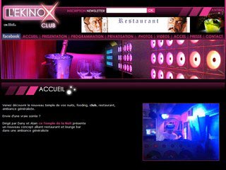 L'Ekinox Club : Discothèque à Antibes