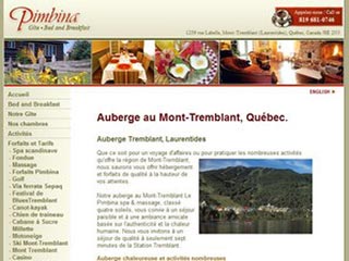 Pimbina, auberge au Mont-Tremblant