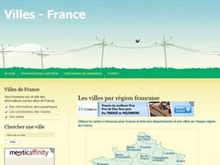 Villes-france, des informations sur les communes de France