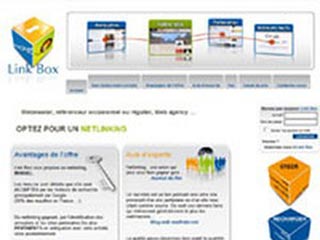 Link Box, génération de backlinks