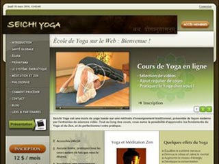 Seichi Yoga, cours de yoga en ligne