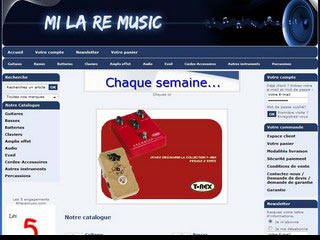 Mi la re music, instruments et accessoires de musique