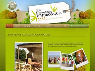 Camping d'Hurongues, camping 4 étoiles région Rhone-Alpes