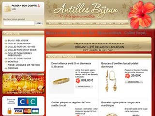 Antilles bijoux, magasin de bijoux Antillais et Créole