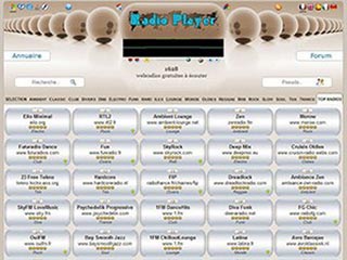 Radio Player, portail d'ecoute Web Radios