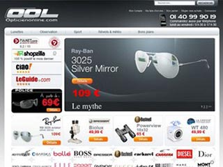 Opticienonline : Lunettes de soleil, jumelles