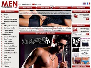 Men Attitude, lingerie pour homme