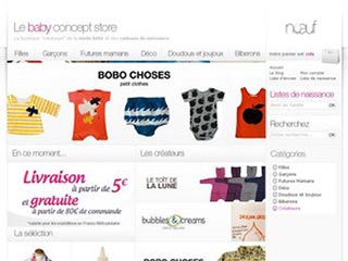 Noeuf : Vêtements et mode bébé, fille et garçon