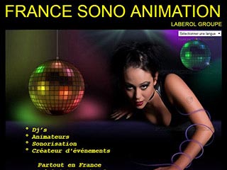 France sono animation, entreprise d'animation Dj