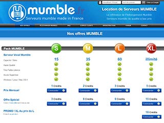 Location de serveur Mumble de très grande qualité