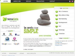 Novadata, agence web de création de sites