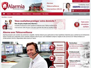 Alarmia : Alarme sans fil, télésurveillance et protection incendie