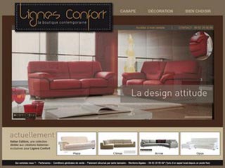 Lignesconfort, la boutique du canapé