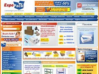 Expepack, emballage et cartons de déménagement