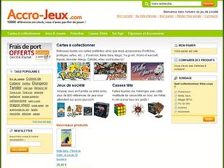 Accro-Jeux, l'univers du jeu de société