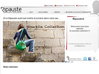 Ripauste, vente sacs à main cuir et accessoires de mode