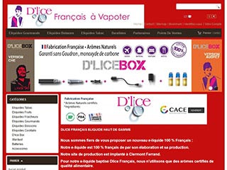 D'lice, cigarette électronique sans propylène glycol