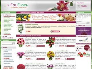 Foliflora : Livraison de fleurs, roses et plantes