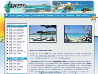 Plage Corse, l'annuaire des vacances en Corse