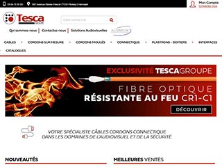 Tesca - Fibre Optique CR1C1, Vente cables audio, video, cordons informatiques