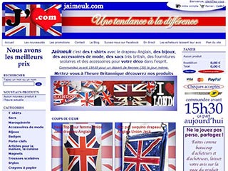 Jaimeuk : La boutique du drapeau Anglais et I love london