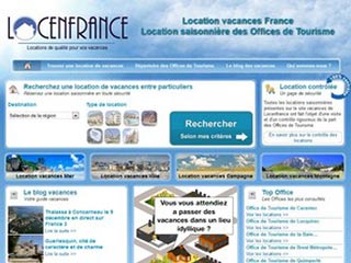 Locenfrance, location de vacances en France