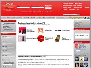 Découvrez les cigarettes électroniques KYF