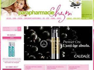 Parapharmacie Chez Moi, le site internet de la parapharmacie