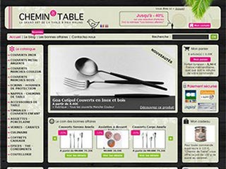 Chemin de table, art de la table et couverts de table