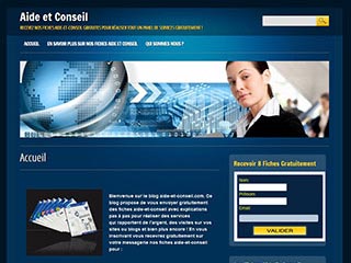 Aide et conseil,  fiches utiles pour internet 