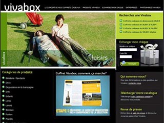 Vivabox, des coffrets cadeau pour faire plaisir