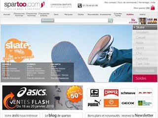Spartoo.com, le meilleur de la chaussure
