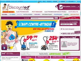 Discounteo France : Vente électroménager et High-tech