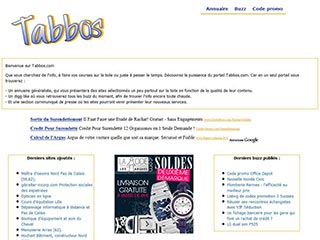 Tabbos, le portail web généraliste qu'il vous faut